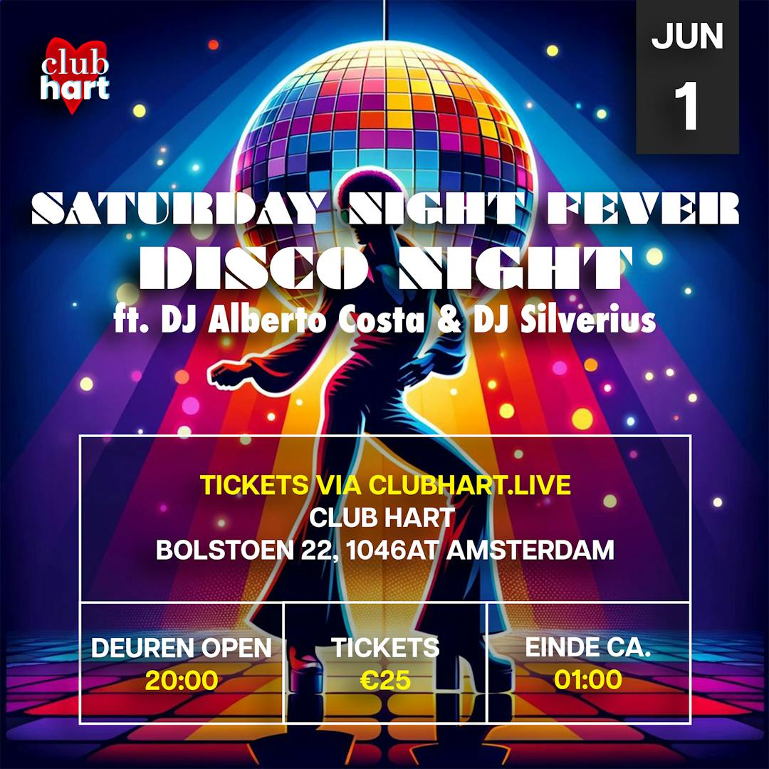 Saturday Night Fever Disco Night
